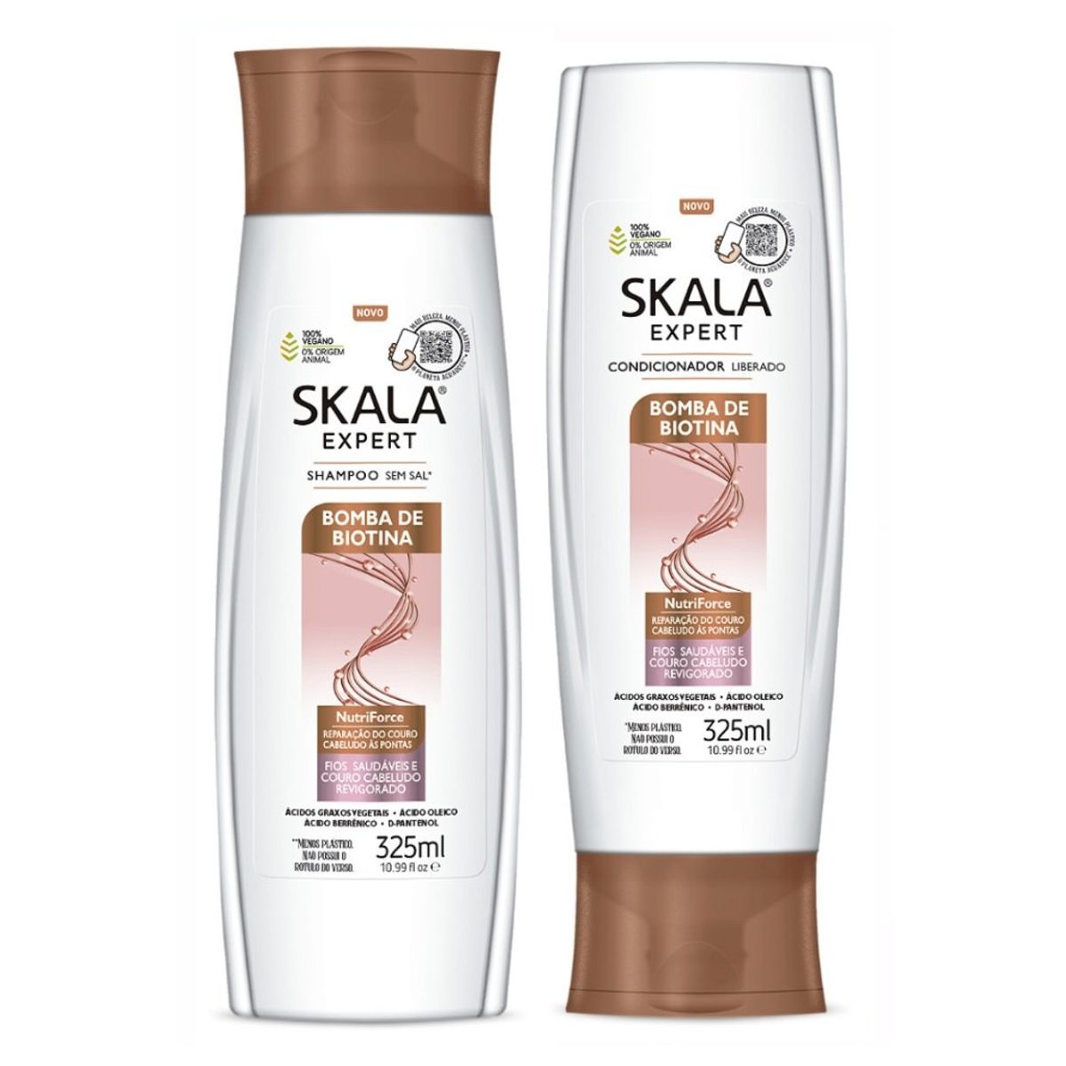 SKALA - KIT SHAMPOO Y ACOND BOMBA DE BIOTINAS SKALA EXPERT 650ML