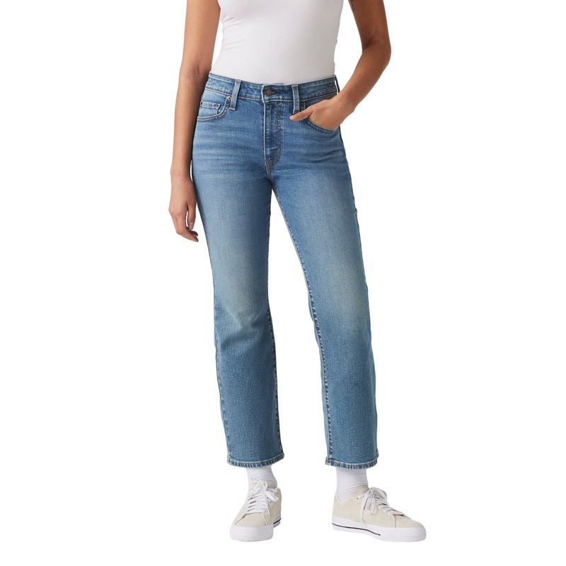 LEVIS - Jeans Mujer 725 Authentic Kick Boot Azul Levis