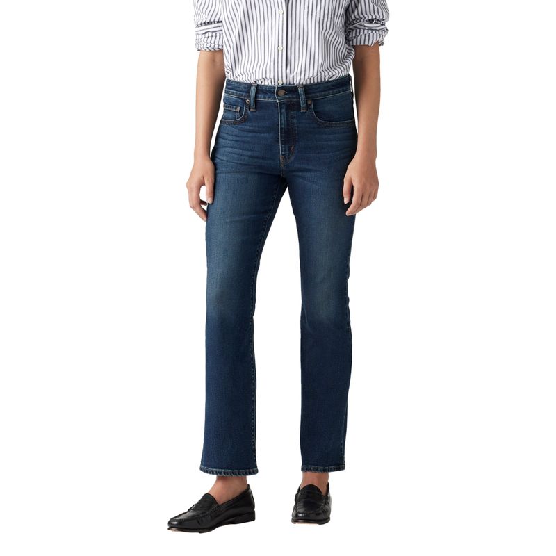 LEVIS - Jeans Mujer 725 Authentic Kick Boot Azul Levis