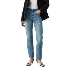LEVIS - Jeans Mujer 501 Celeste