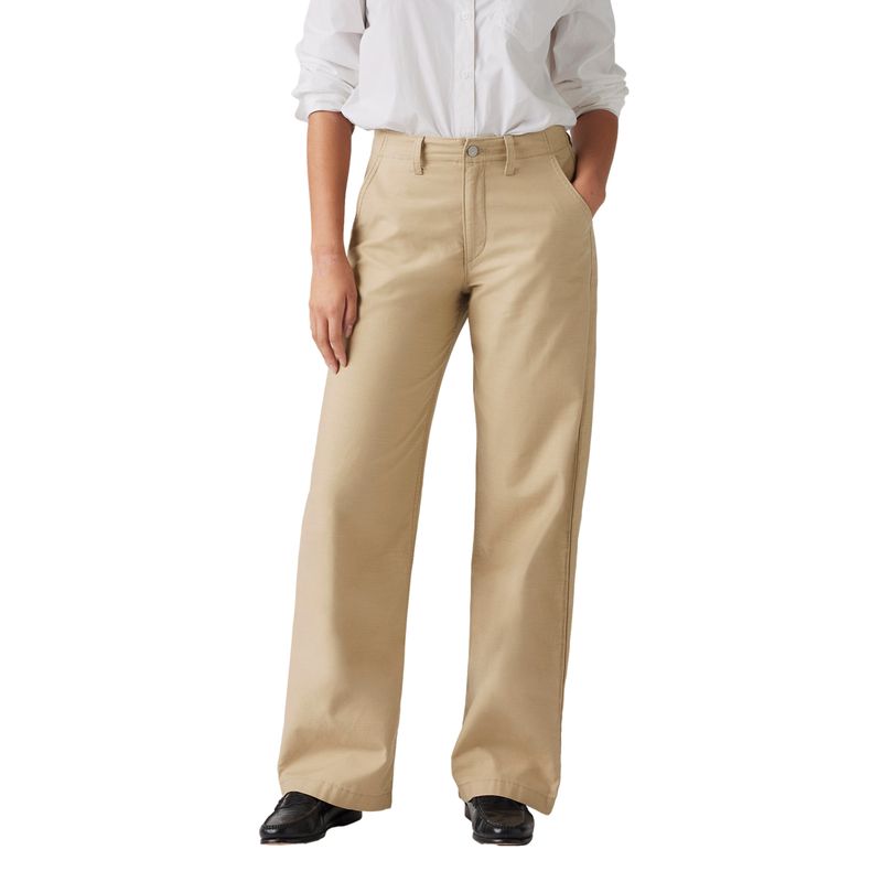 LEVIS - Jeans Mujer 90s Straight Beige Levis