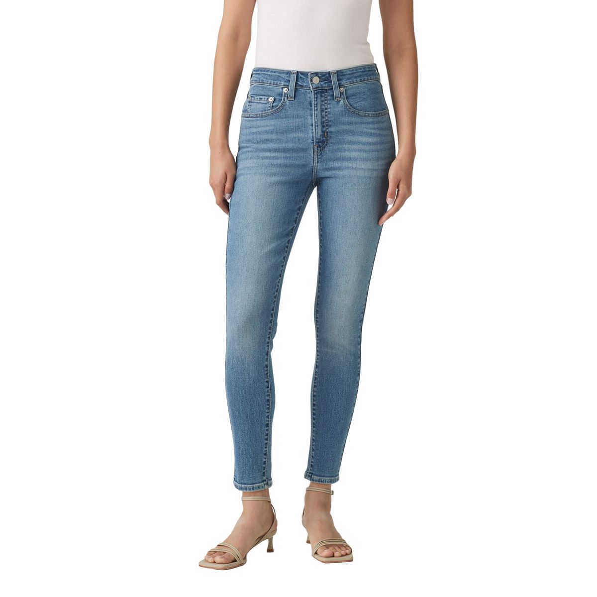 LEVIS - Jeans Mujer 721 High Rise Skinny Celeste Levis