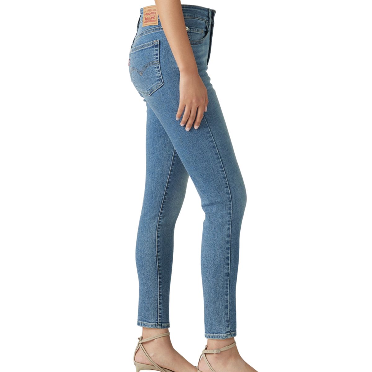 LEVIS - Jeans Mujer 721 High Rise Skinny Celeste Levis
