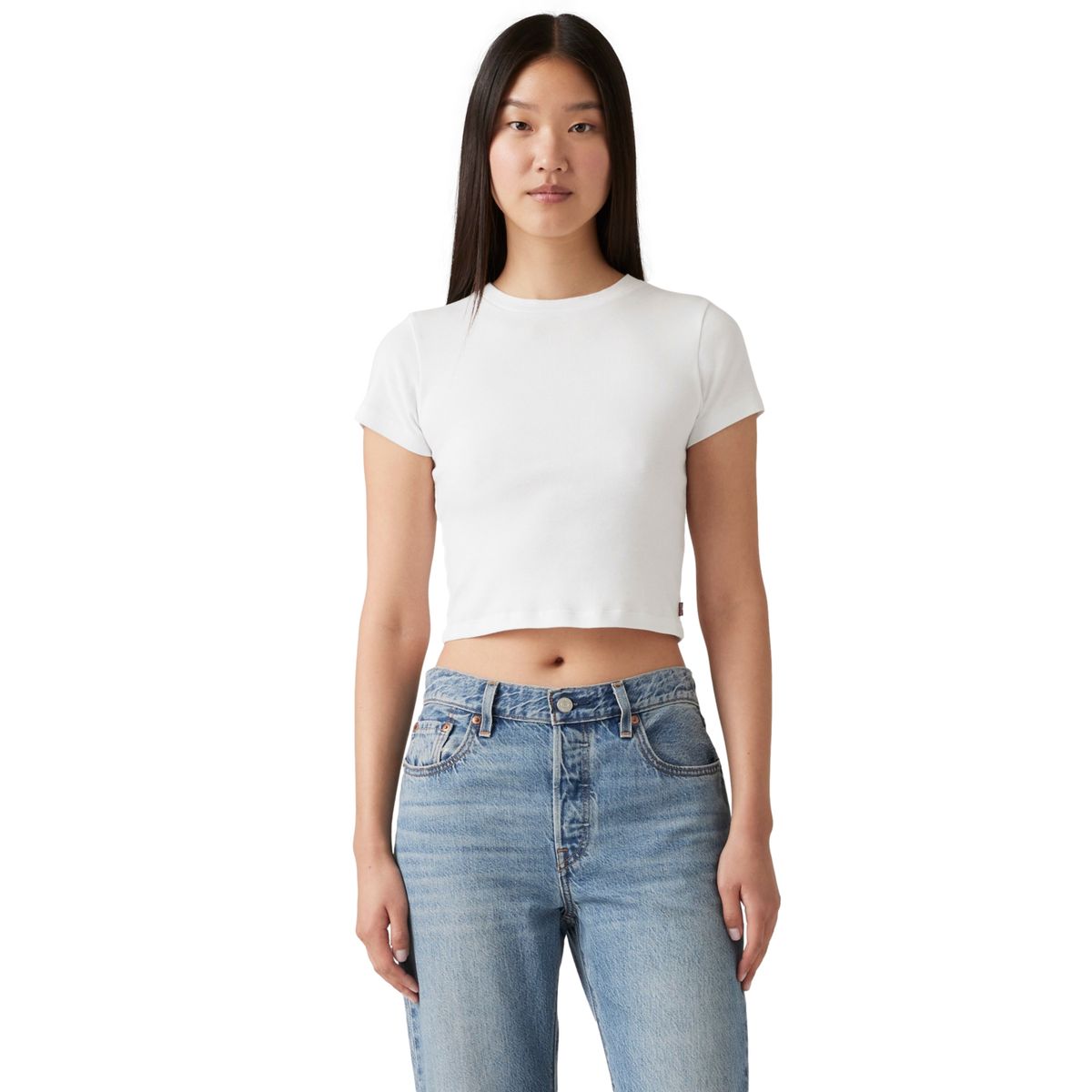 LEVIS - Polera Mujer Essential Sporty Tee Blanco Levis