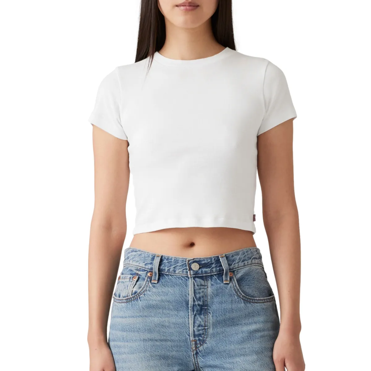 LEVIS - Polera Mujer Essential Sporty Tee Blanco Levis