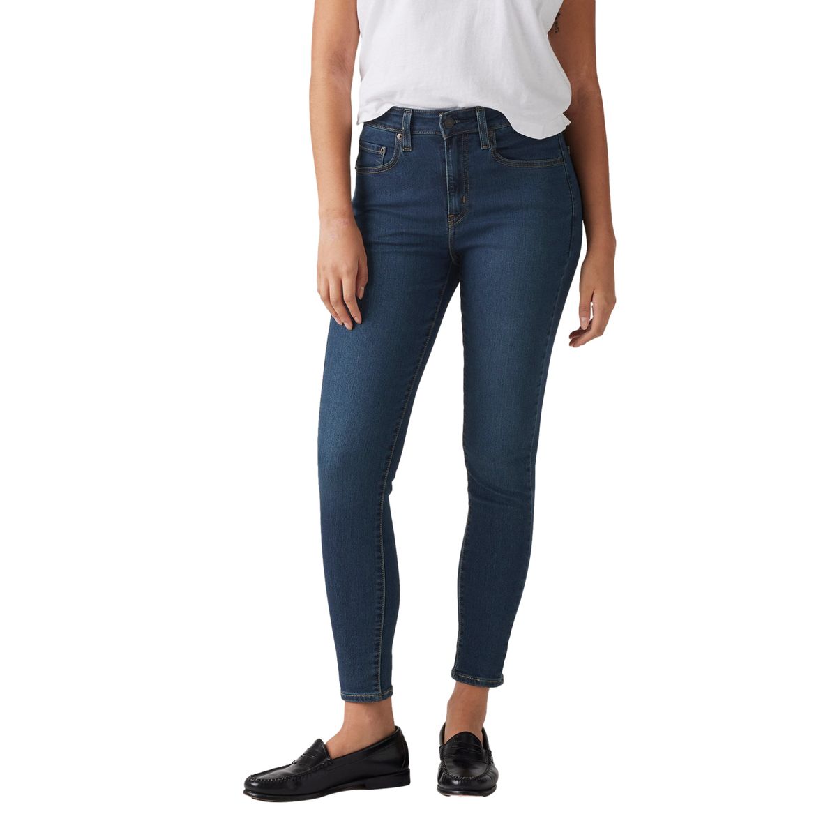 LEVIS - Jeans Mujer 721 High Rise Skinny Azul Levis