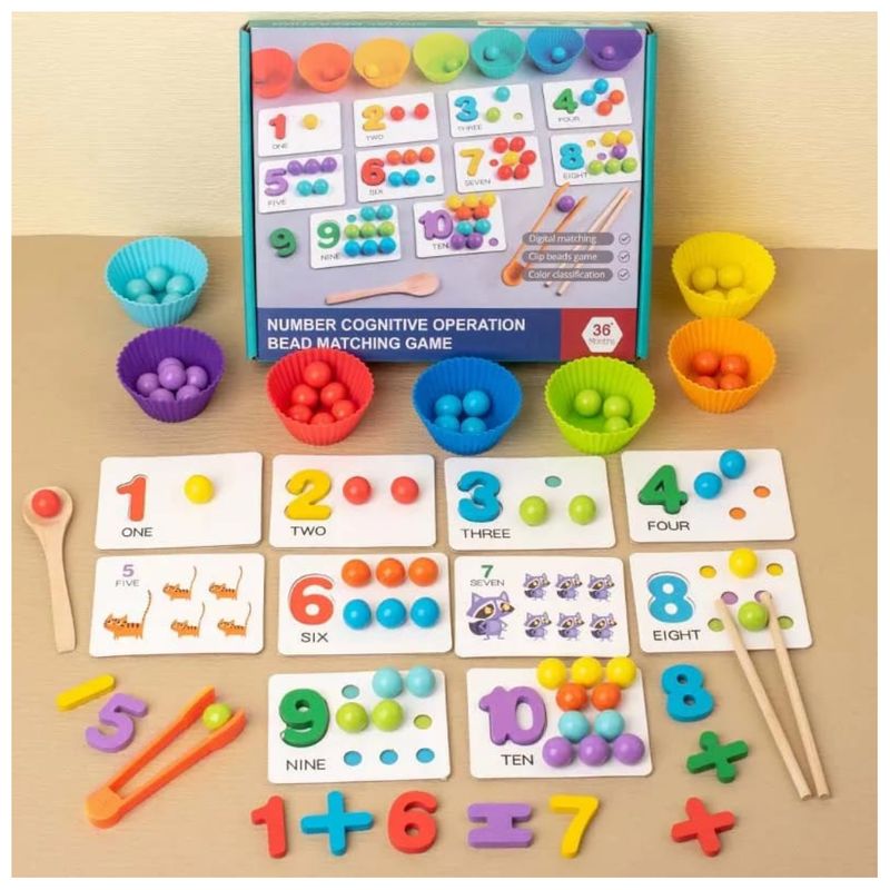 OEM - JUEGO DIDACTICO MATEMATICAS E INGENIO MONTESSORI