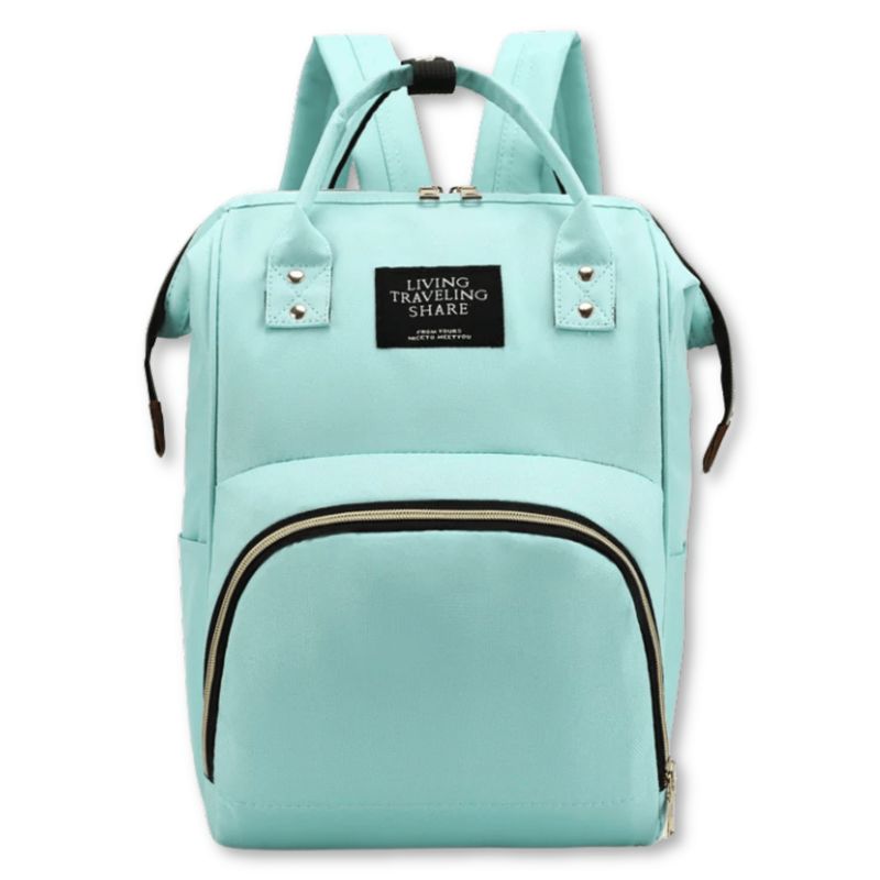 UTILISIMO - Mochila Maternal Bolso Pañalera Bebé Térmica E Impermeable Turquoise