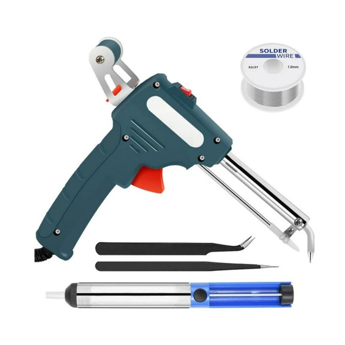 GENERICO - Kit De Soldadura De Hierro 60w Pistola De Mano 13288