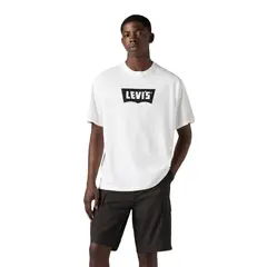 LEVIS - Polera Hombre Vintage Bw Graphic Tee Blanco