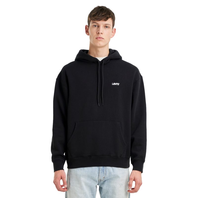 LEVIS - Polerón Hombre Sweats Hoodie Negro Levis