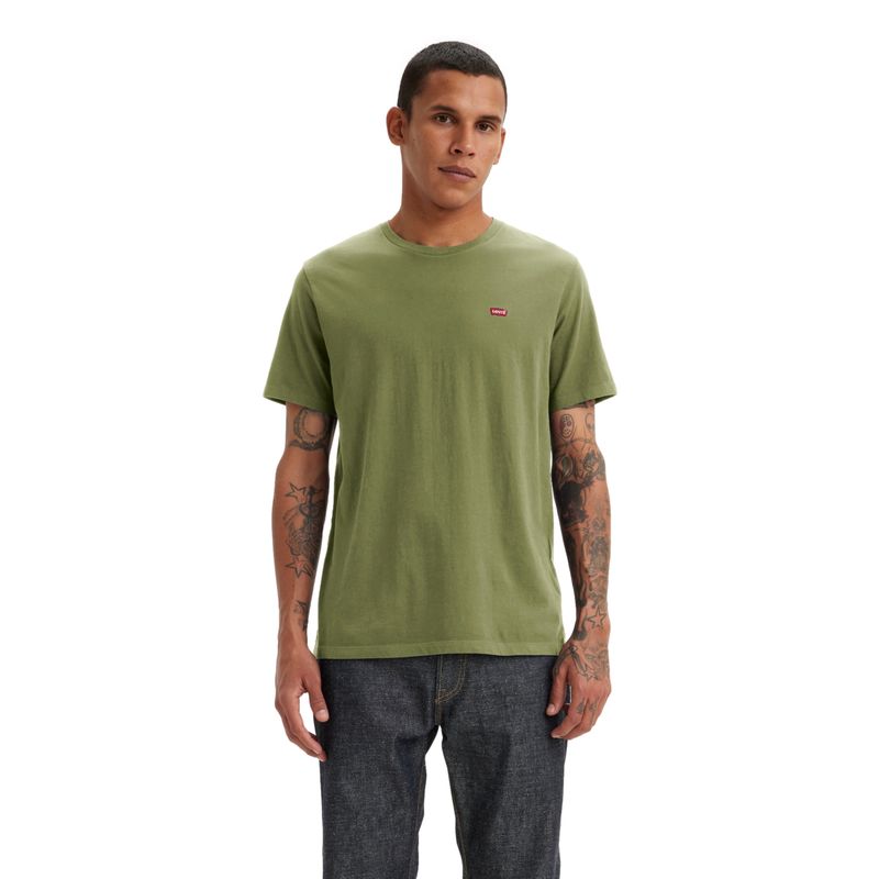 LEVIS - Polera Hombre Ss Original Hm Tee Verde Levis