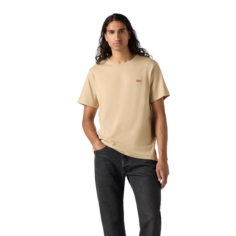 LEVIS - Polera Hombre Ss Original Hm Tee Beige Levis