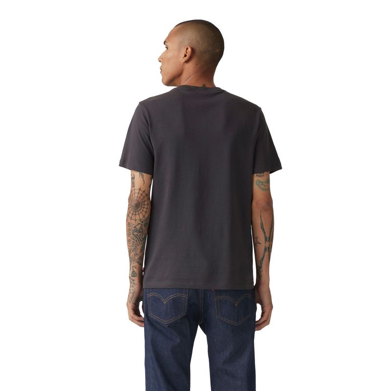 LEVIS - Polera Hombre Graphic Crewneck Tee Negro Levis