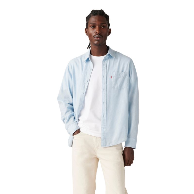 LEVIS - Camisa Hombre Classic Standard Celeste Levis