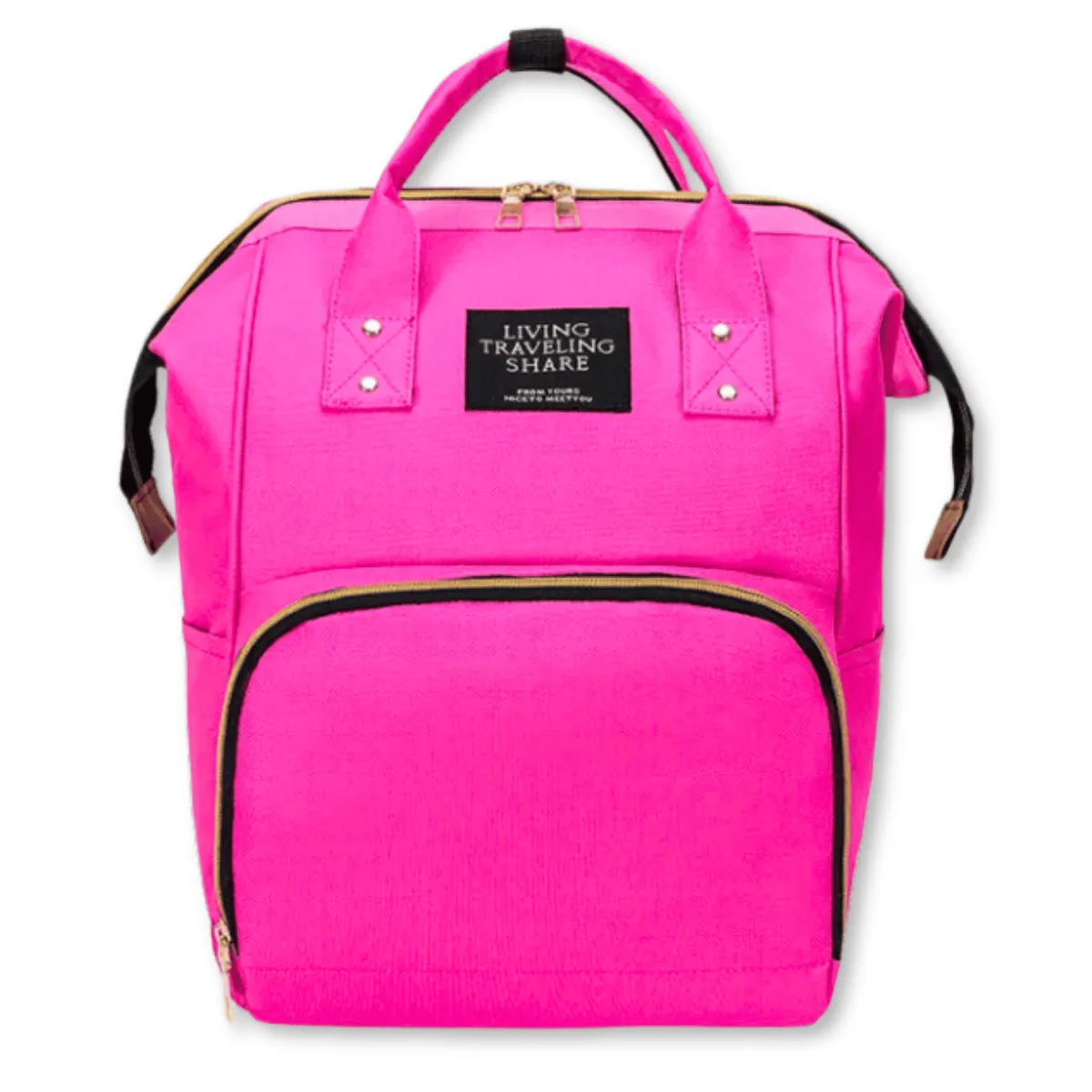 UTILISIMO - Mochila Maternal Bolso Pañalera Bebé Térmica E Impermeable Fuchsia