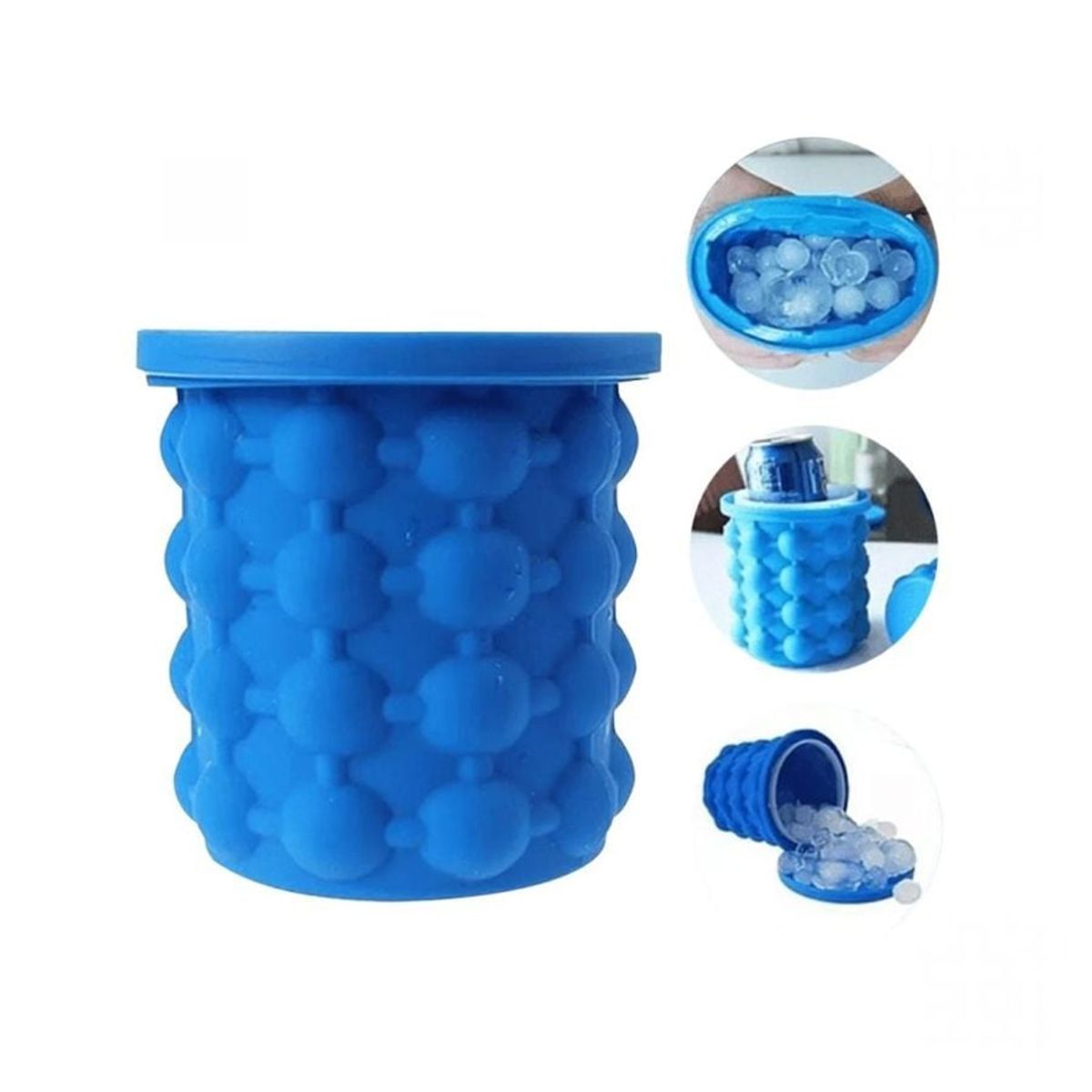 GENERICO - Cubeta De Hielo Hielera De Silicone