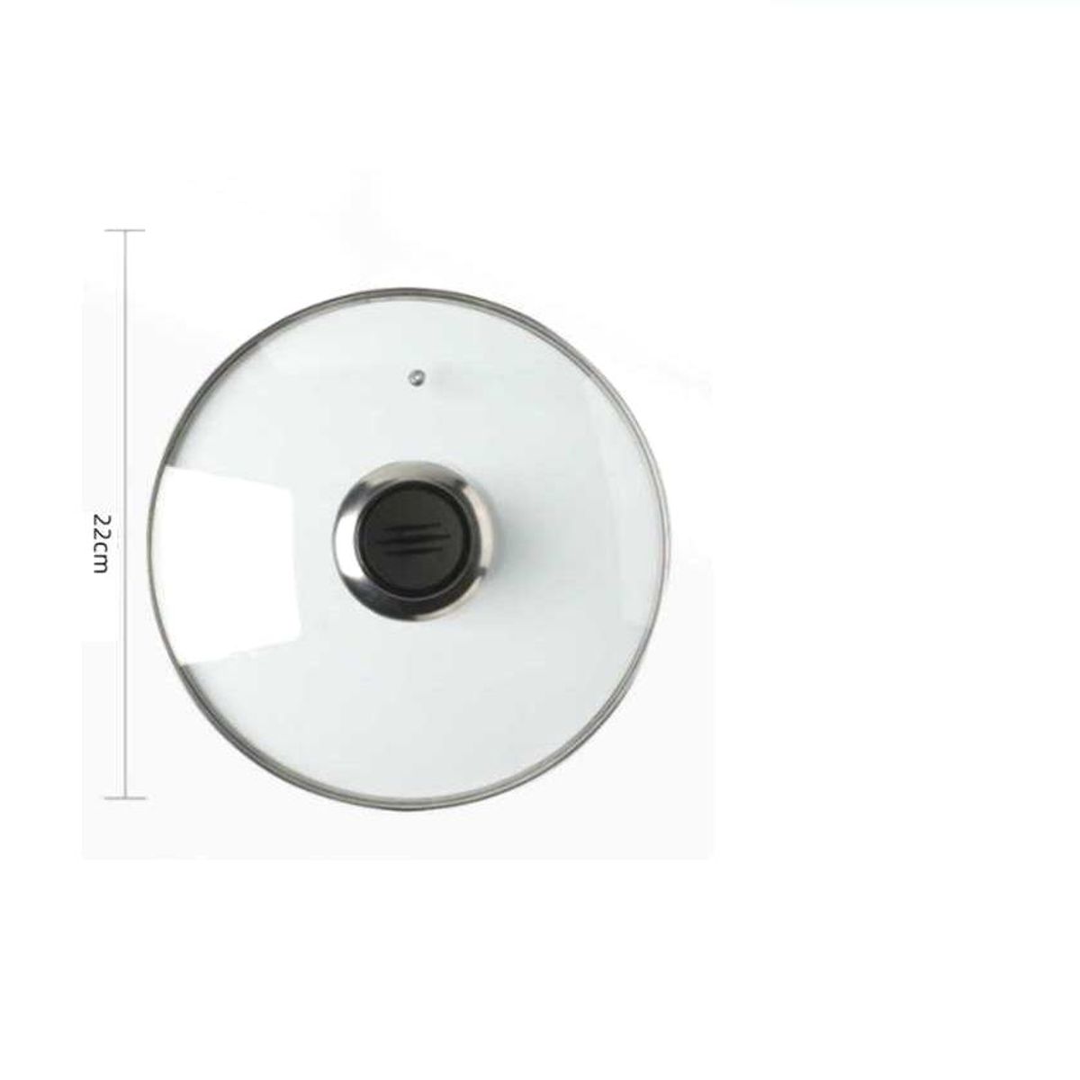 GENERICO - Tapa Para Olla De Vidrio 22 Cm