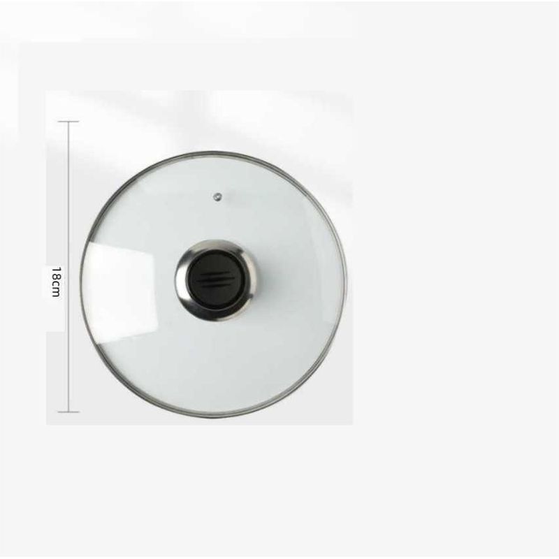 GENERICO - Tapa Para Olla De Vidrio 18 Cm