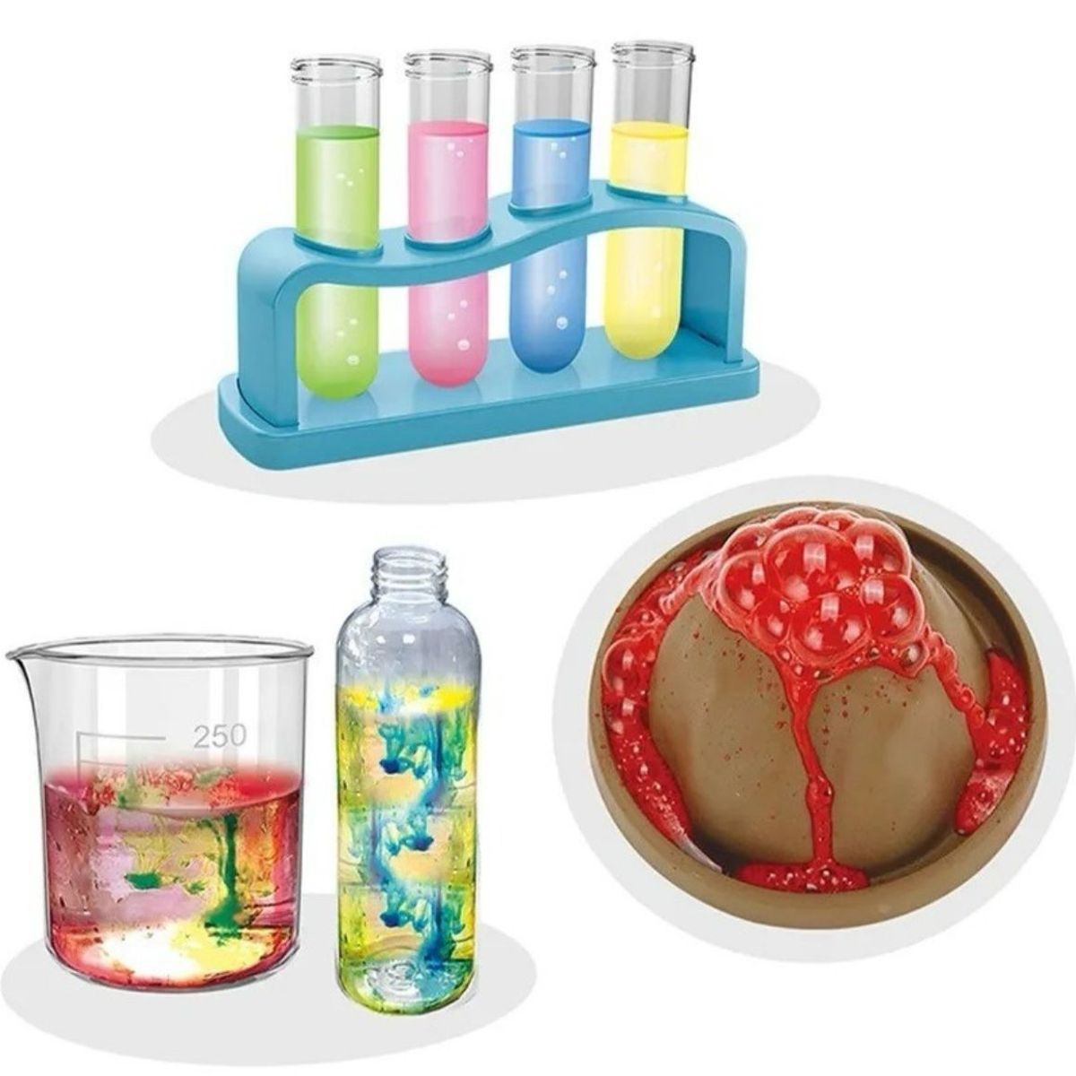 GENERICO - Kit Stem Ciencia Experimentos Laboratorio Niños Juego