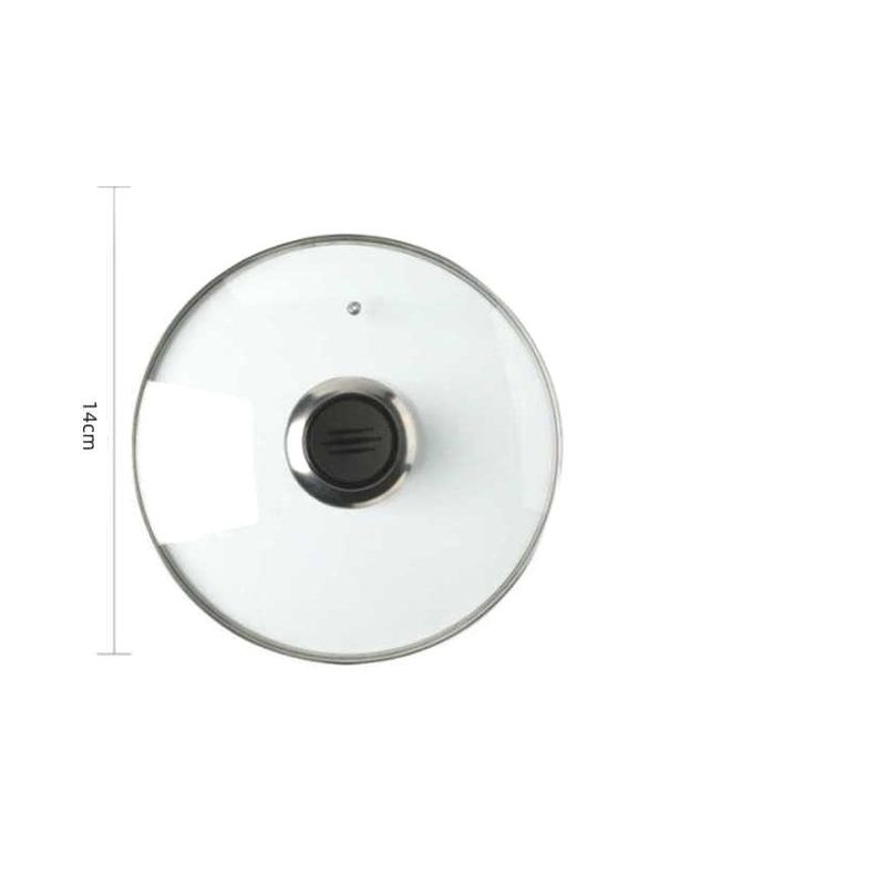 GENERICO - Tapa Para Olla De Vidrio 14 Cm
