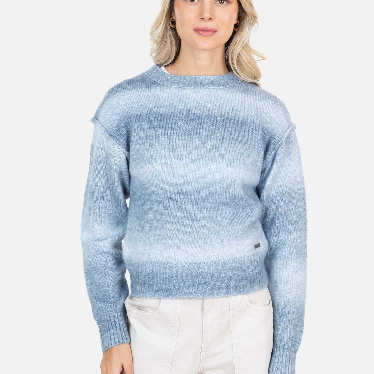 MAUI AND SONS - Sweater Zenwai Celeste Mujer Maui And Sons - Celeste