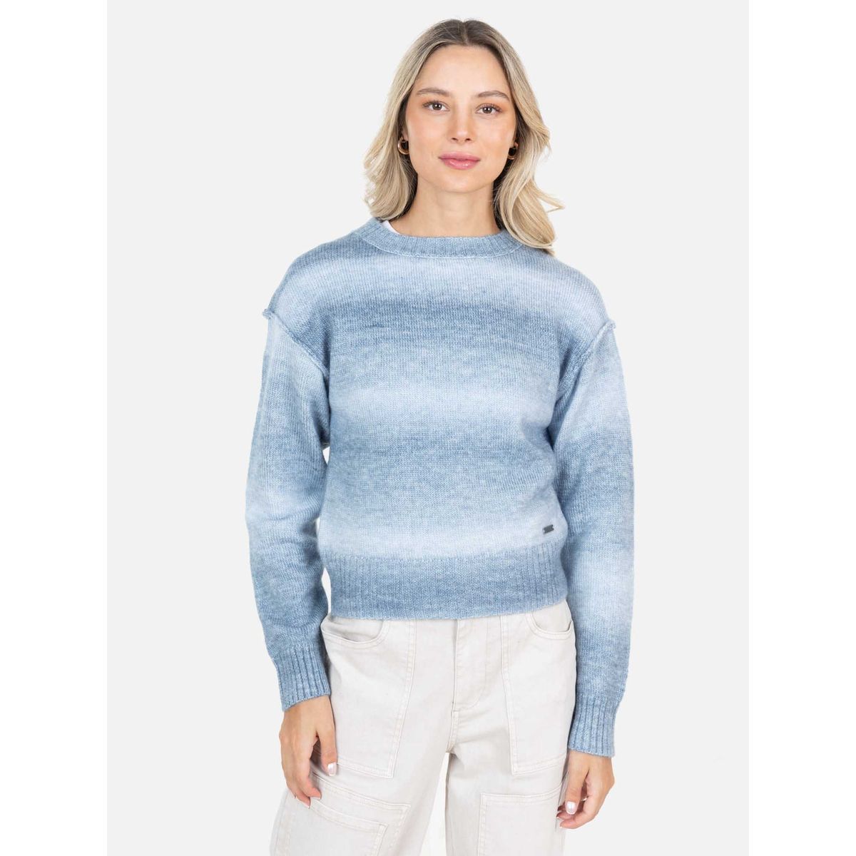 MAUI AND SONS - Sweater Zenwai Celeste Mujer Maui And Sons - Celeste