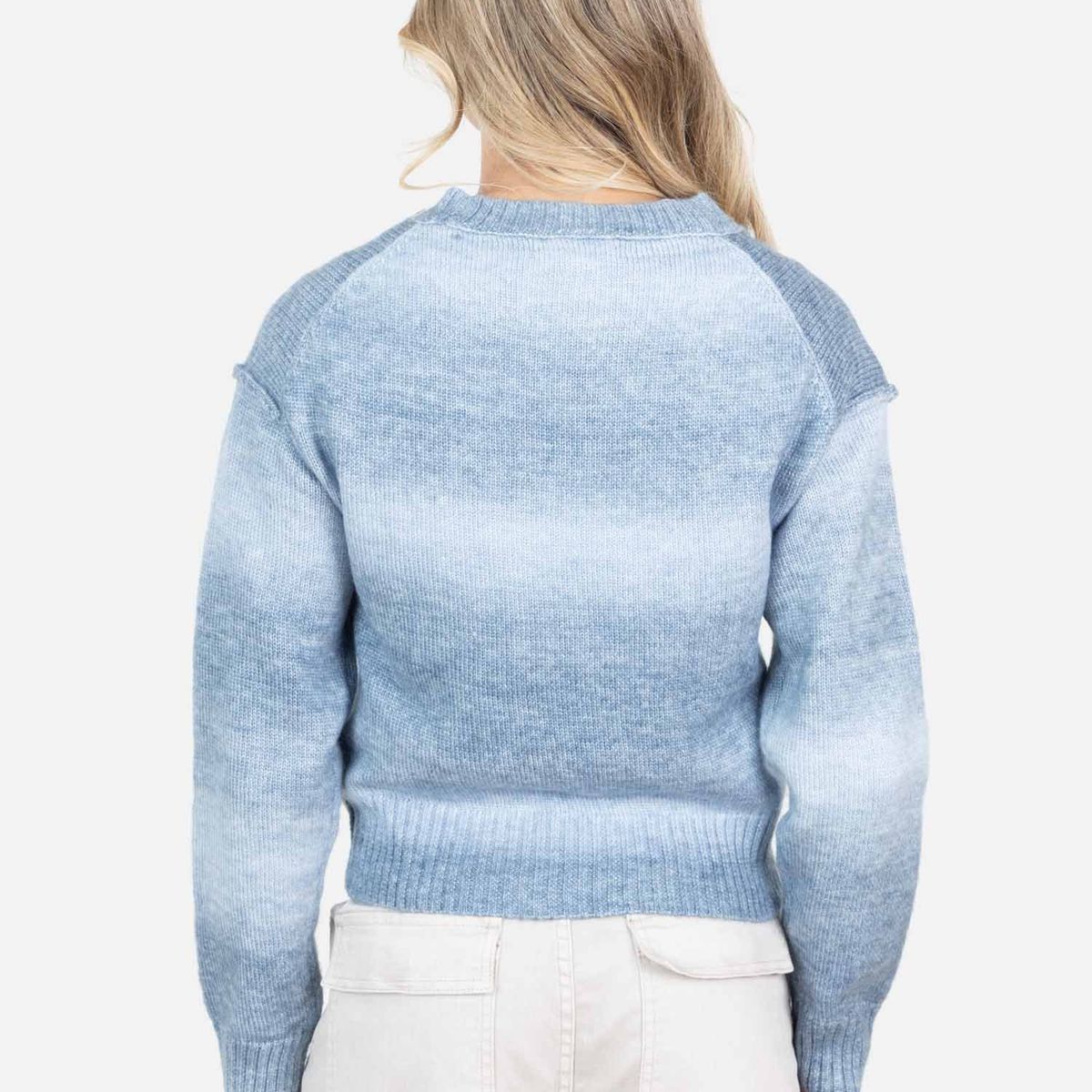 MAUI AND SONS - Sweater Zenwai Celeste Mujer Maui And Sons - Celeste