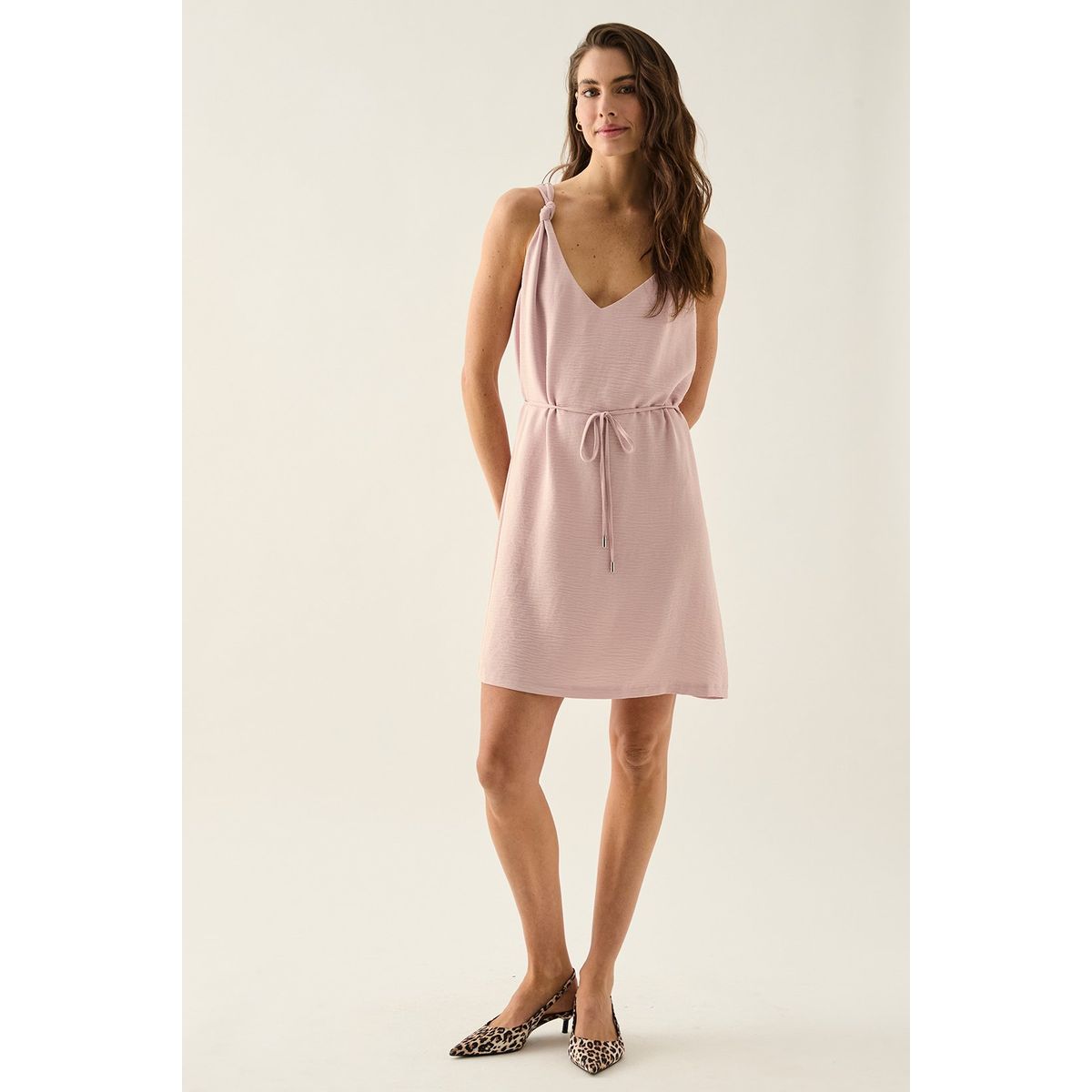 ASH - Vestido Corto Rosado Mujer Ash