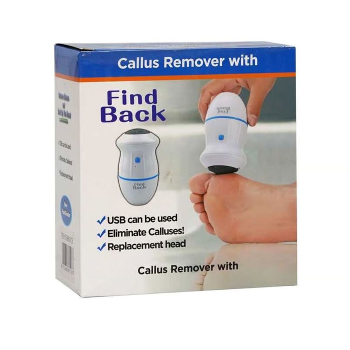 GENERICO - Removedor Limador Pulidor De Callos Eléctrico