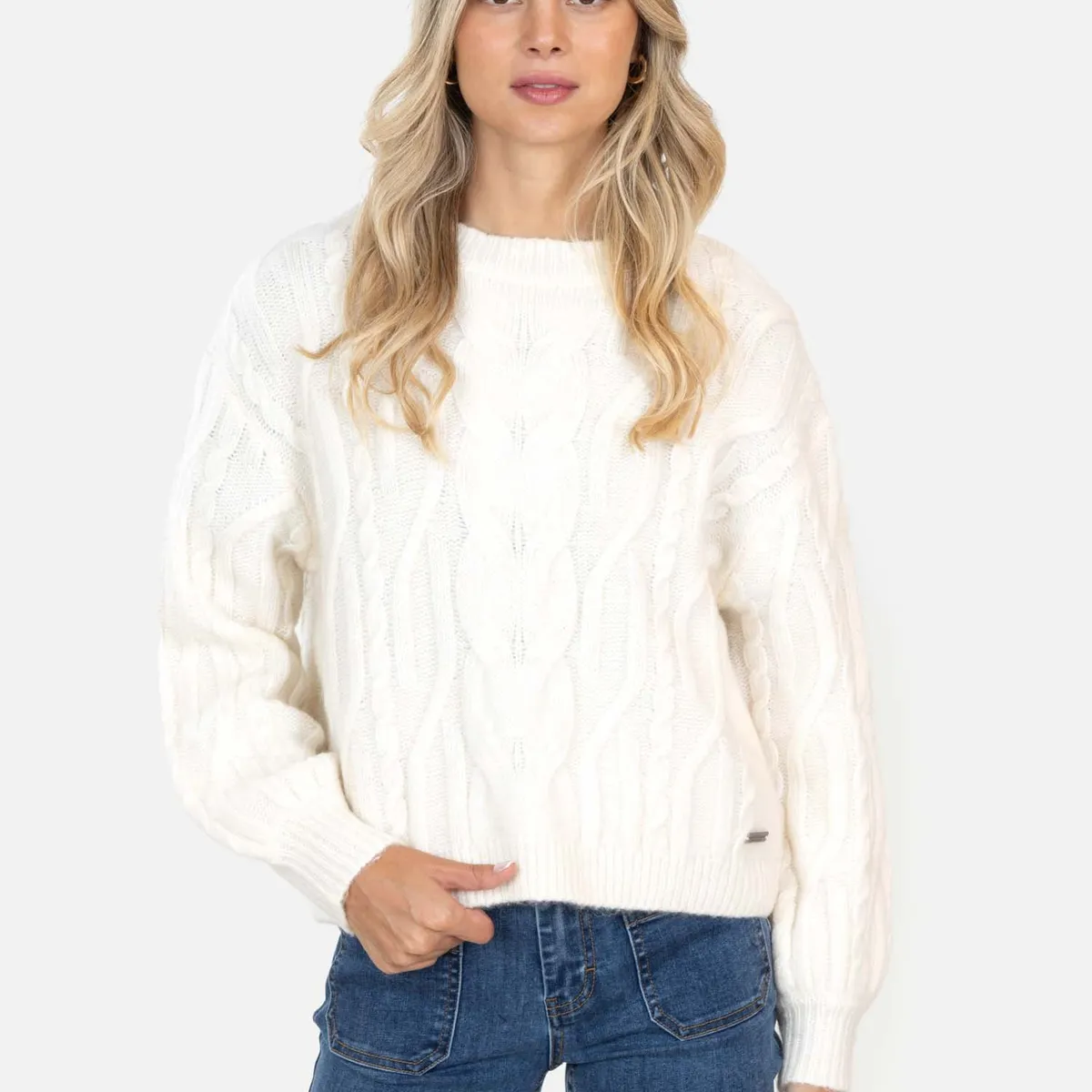 MAUI AND SONS - Sweater Alizee Blanco Mujer Maui And Sons - Blanco
