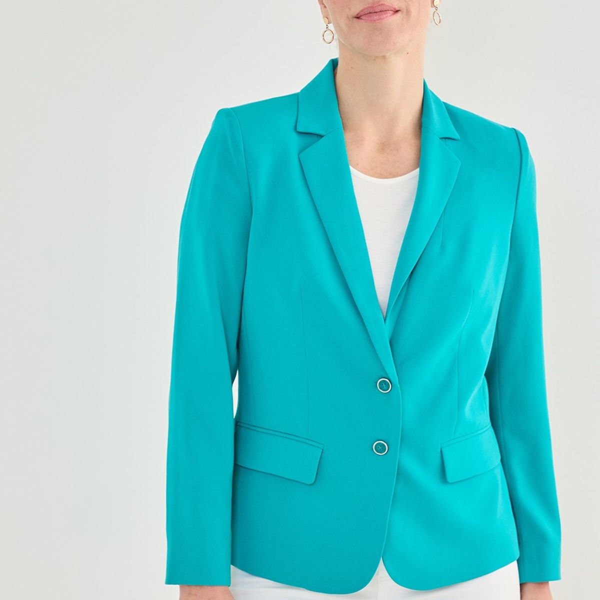 MA GRIFFE - Blazer Verde Cata Mujer Magriffe