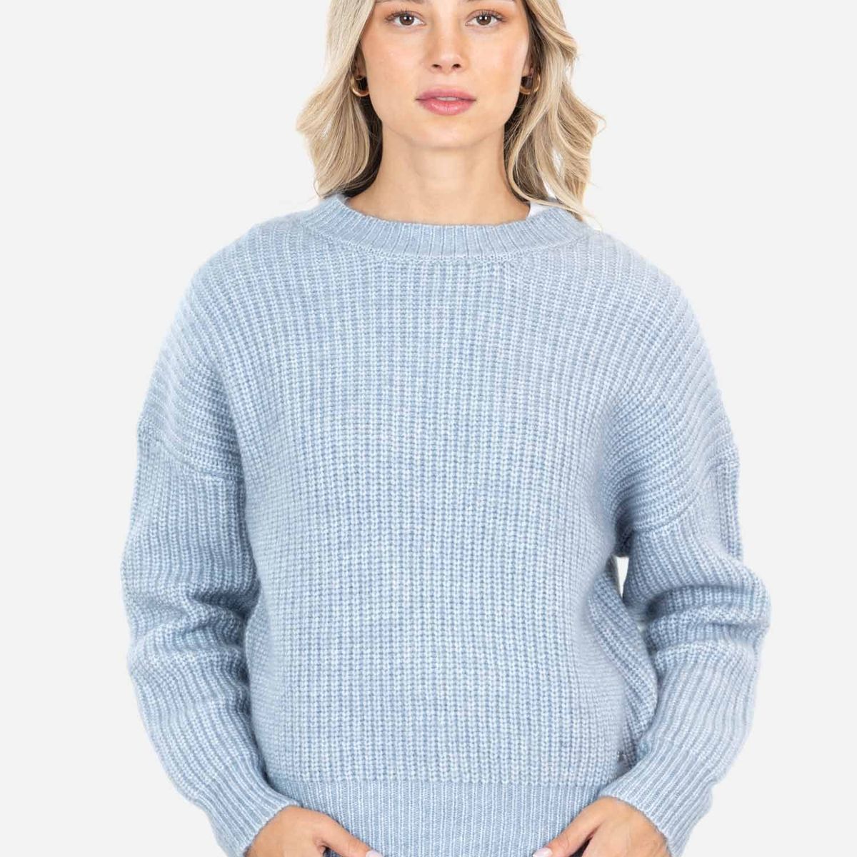MAUI AND SONS - Sweater Palmor Celeste Mujer Maui And Sons - Celeste