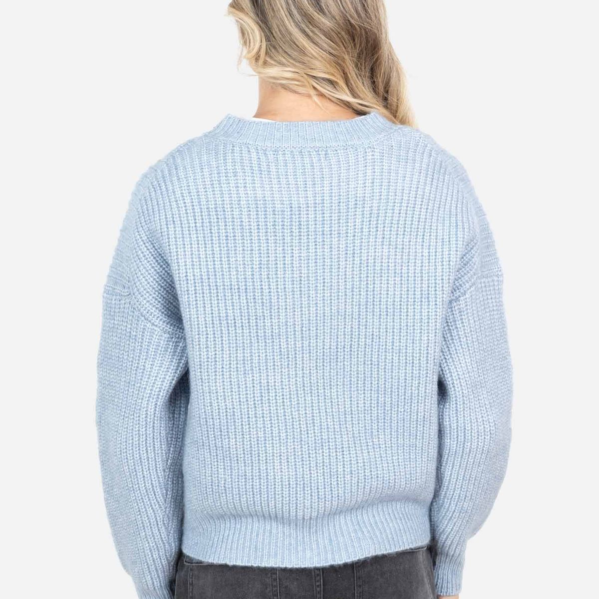 MAUI AND SONS - Sweater Palmor Celeste Mujer Maui And Sons - Celeste