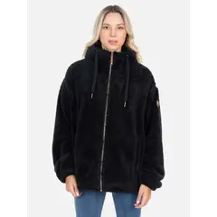 MAUI AND SONS - Poleron Chiporro Chic Negro Mujer - Negro
