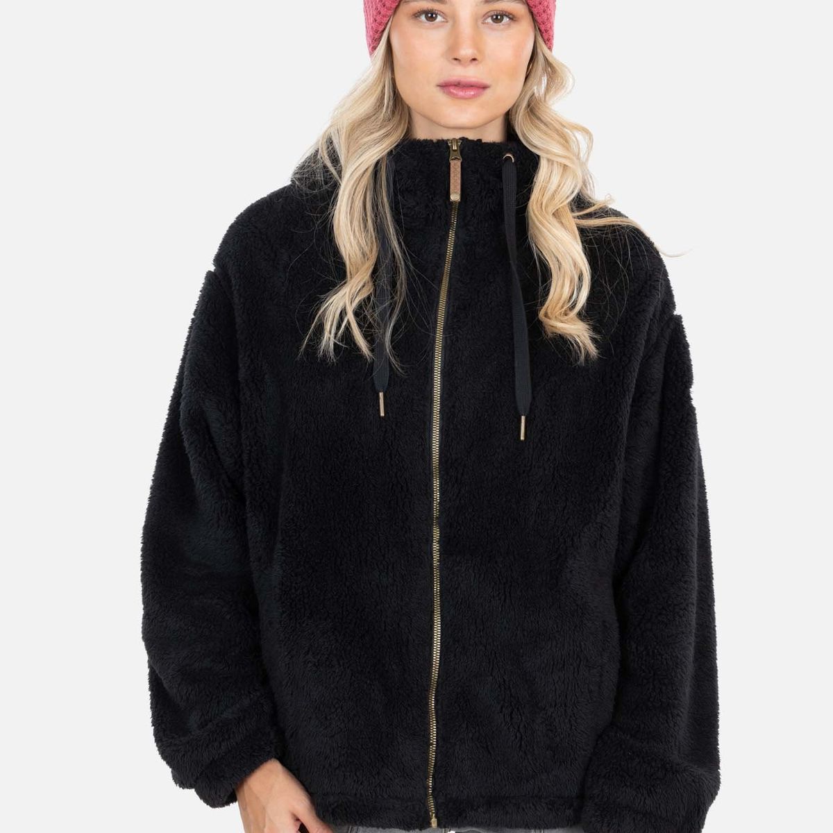 MAUI AND SONS - Poleron Chiporro Soul Negro Mujer Maui And Sons - Negro