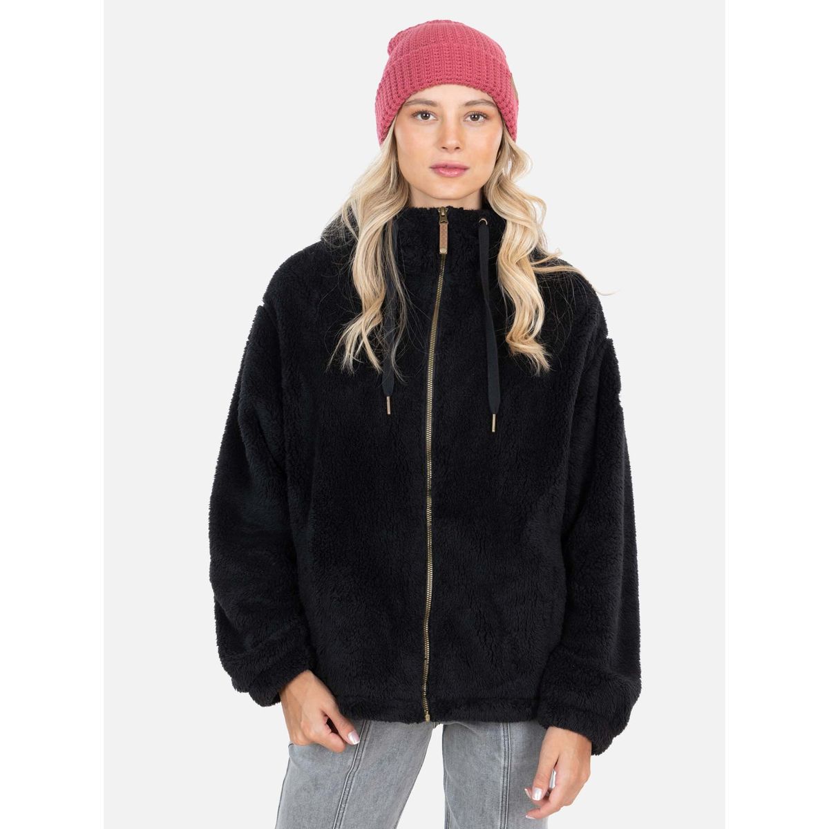 MAUI AND SONS - Poleron Chiporro Soul Negro Mujer Maui And Sons - Negro