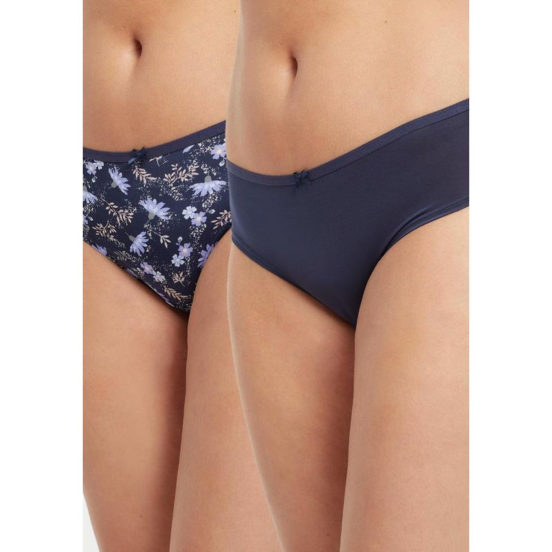 KAYSER - PACK 2X Pantaletas Microfibra P21415 Kayser - Azul
