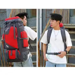 GENERICO - Mochila outdoor 90 Litros Mochilas De Camping