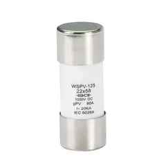 SOLIOT - Fusible Solar 80a 1000vdc 22x58mm