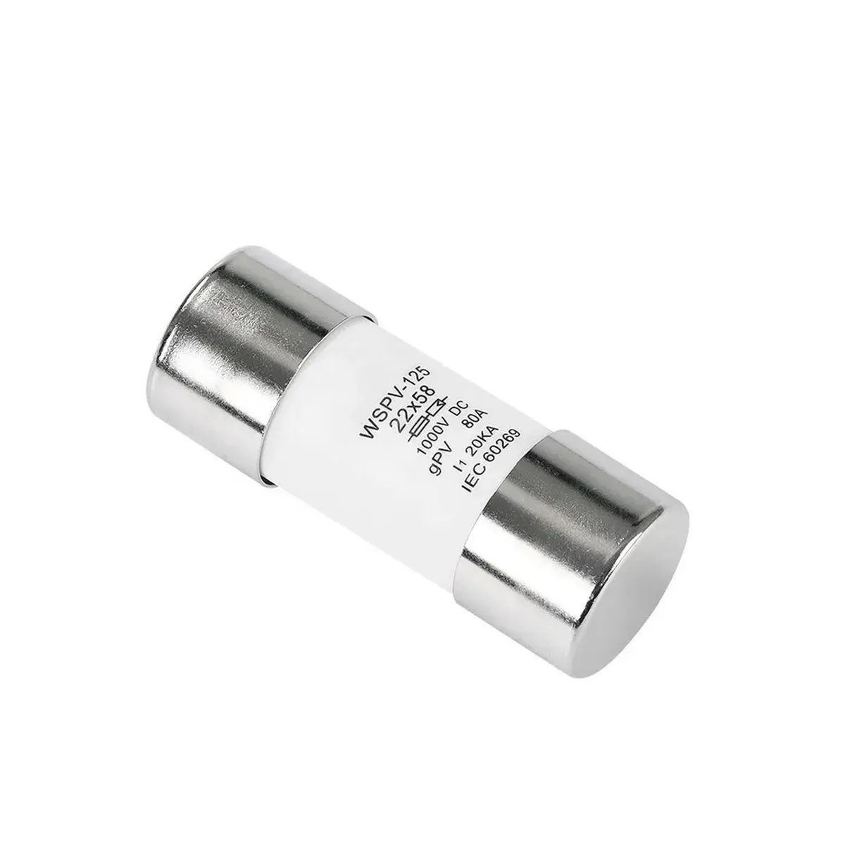 SOLIOT - Fusible Solar 80a 1000vdc 22x58mm