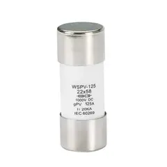 SOLIOT - Fusible Solar 125a 1000vdc 22x58mm