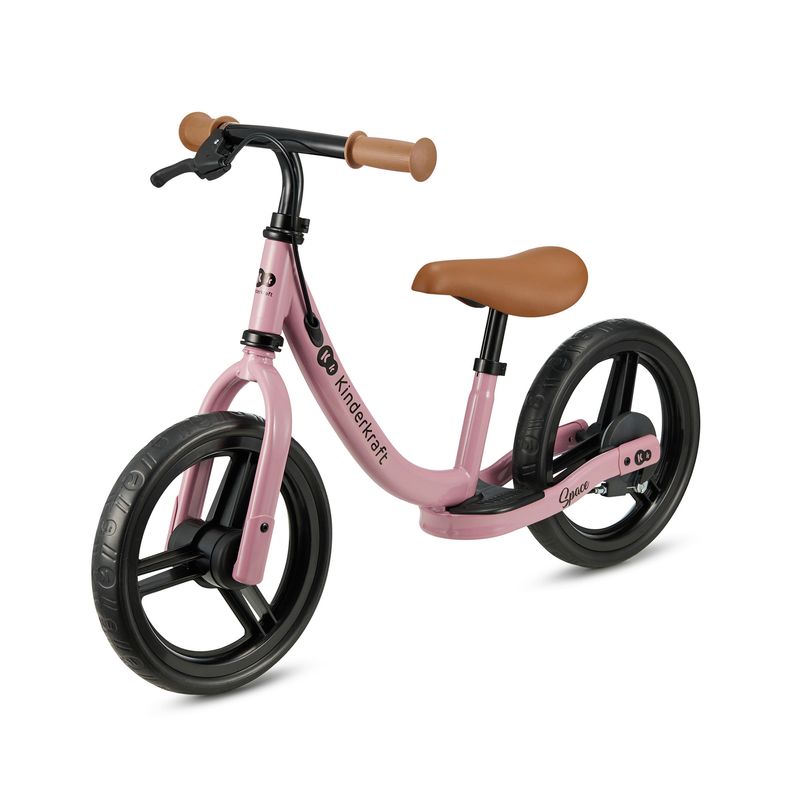 KINDERKRAFT - Bicicleta de Balance Space Dark Pink - Rosa