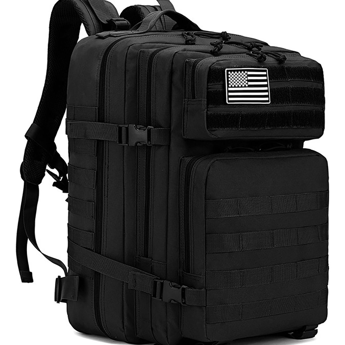 GENERICO - Mochila Táctica Impermeable 45L Gran Para Senderismo Acampa