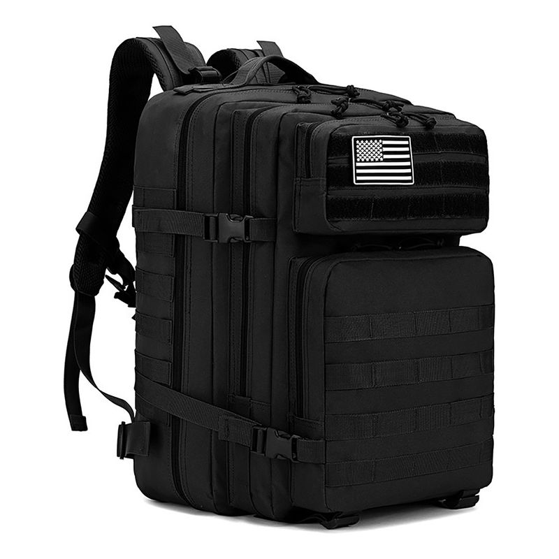 GENERICO - Mochila Táctica Impermeable 45L Gran Para Senderismo Acampa