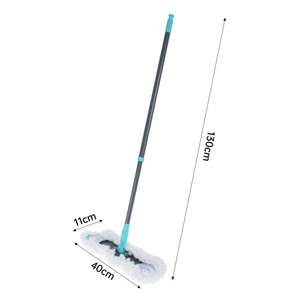 GENERICO - Mopa de Microfibra con Mango Extensible De Hasta 130 cm