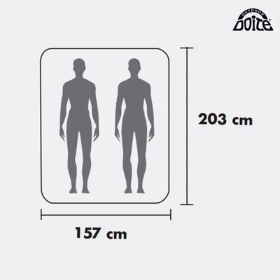 Imagen 2 del producto Colchón inflable queen 203x157x45cm high palace