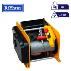 GENERICO - Winche eléctrico monofásico KDJS (220V) 300Kg modelo cuadrado