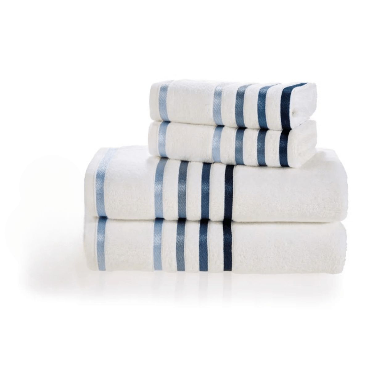 KARSTEN - Set Toalla baño 4 Piezas 100% Algodón