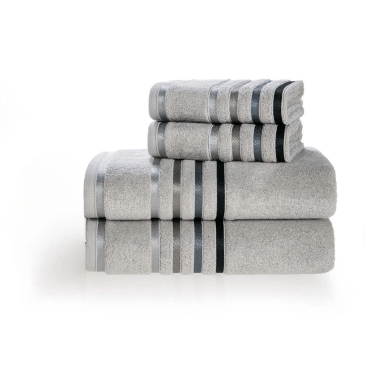 KARSTEN - Set Toalla baño 4 Piezas 100% Algodón